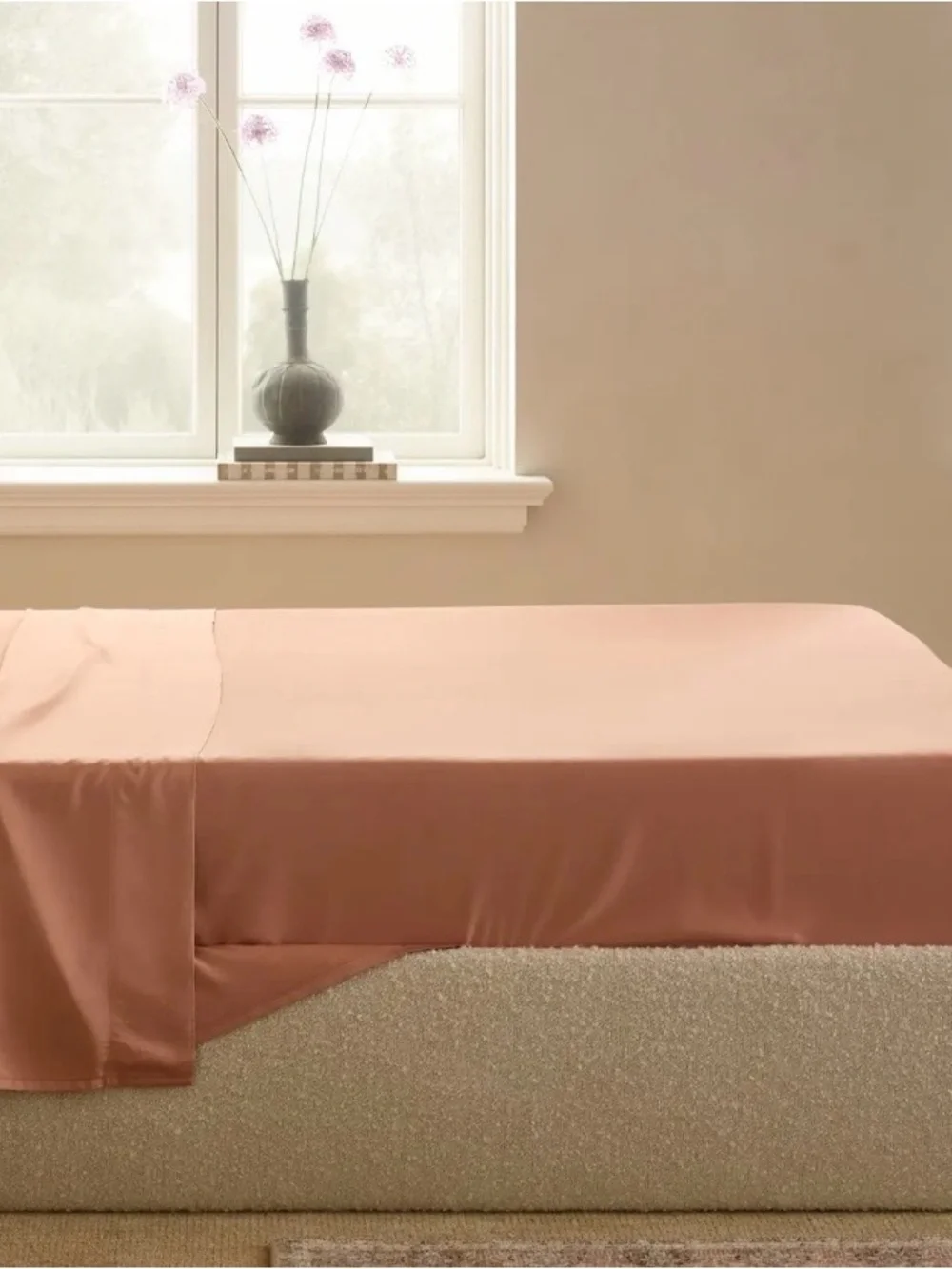 Quince Bamboo Flat Sheet, Queen (Sedona)